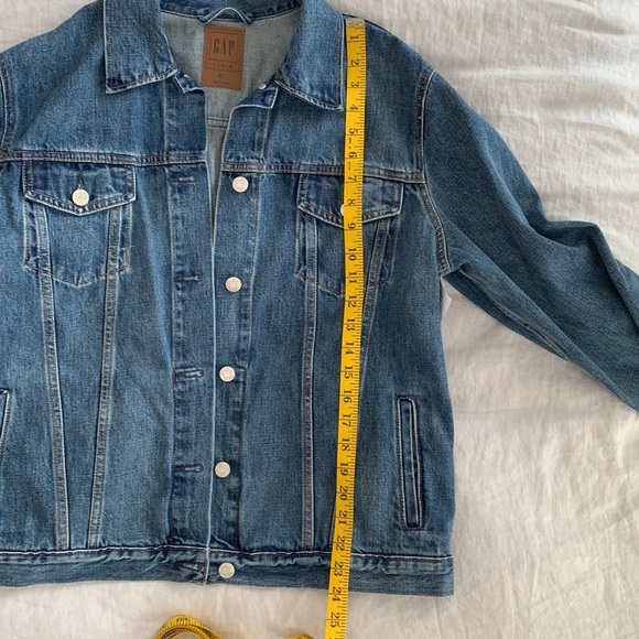 NWT GAP Jean Jacket XL Tall - Picture 8 of 8